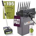 Neater Pet Brands Lift N' Bag Dog Pooper Scooper with 22" Pole, 195 Bags