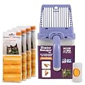 Neater Pet Brands Neater Scooper XL Cat Litter Scoop, 195 Refill Bags – Extra-Large Capacity Mess-Free Cat Litter Scooper with Bag for Large & Multiple Cats, Spill-Proof Litter Box Scooper with Holder