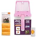 Neater Pet Brands Neater Scooper XL Cat Litter Scoop, 60 Refill Bags – Extra-Large Capacity Mess-Free Cat Litter Scooper with Bag for Large &amp; Multiple Cats, Spill-Proof Litter Box Scooper with Holder