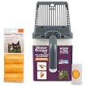 Neater Pet Brands Neater Scooper XL Cat Litter Scoop, 60 Refill Bags – Extra-Large Capacity Mess-Free Cat Litter Scooper with Bag for Large &amp; Multiple Cats, Spill-Proof Litter Box Scooper with Holder