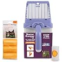 Neater Pet Brands Neater Scooper XL Cat Litter Scoop, 60 Refill Bags – Extra-Large Capacity Mess-Free Cat Litter Scooper with Bag for Large &amp; Multiple Cats, Spill-Proof Litter Box Scooper with Holder