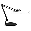 Neatfi LED Desk Lamp with Base, 2200 Lumens, 24W, 20-Inch Wide Head (Black)