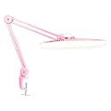 Neatfi LED Desk Lamp, 2200 Lumens, CCT, 20W, 20-Inch Wide Head (Pink)