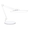 Neatfi LED Desk Lamp with Base, 2200 Lumens, 24W, 20-Inch Wide Head (White)