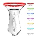 Neck and Face Sculptor with 7-in-1 Led for Skin Care,Water Resistant True Beauty Glow Facial Massager