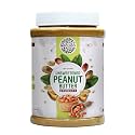 Necligo Natural Peanut Butter Crunchy | Unsweetened | 30g protein | Made with 100% Roasted Peanuts | no hydrogenated oil, no sugar &amp; no salt | Gluten Free | Cholesterol Free | 1 KG