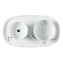 Necoichi Raised Cat Bowl Dining Tray (Bowl Set with Dining Tray)