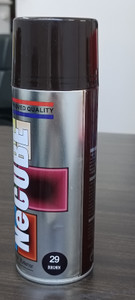 necube premium quality multi-purpose brown spray paint 400 ml pack of 1