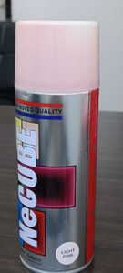 necube premium quality multi-purpose light pink spray paint 400 ml