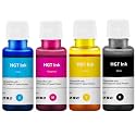 Needle 4x70gms GT52/GT53 Compatible Refill Ink | Made in India | for HP 5810 5811 5820 5821 115 116 117 310 315 319 410 415 416 419 457 Printers (CMYK)