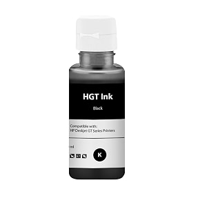 needle 70gms gt52gt53 compatible refill ink  made in india  for hp 5810 5811 5820 5821 115 116 117 310 315 319 410 415 416 419 457 printers black