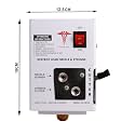 Needle Syringe Destroyer Electric, Needle Destroyer Machine for Hospital & Laboratory, Shock Proof Metal Body Mechanism, Low Power Consumption, On/Off Switch, White, Pack of 3