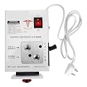 Needle Syringe Destroyer Electric, Needle Destroyer Machine for Hospital &amp; Laboratory, Shock Proof Metal Body Mechanism, Low Power Consumption, On/Off Switch, White, Pack of 1