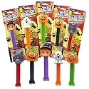 Needzo Halloween Pez Dispensers Bulk, Novelty Trick or Treat Dispenser with 3 Candy Refills Each, (Assorted Pack of 6) 4.5 Inches