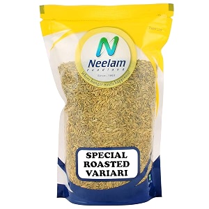 neelam foodland roasted fennel variyali seeds 200g