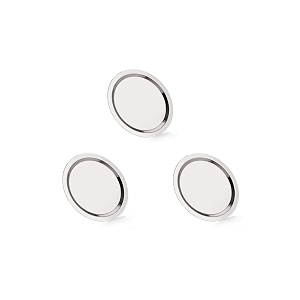 neelam stainless steel 9 22g cover tope 154 cm silver set of 6