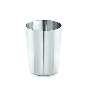 neelam stainless steel 7 22 gauge prm glass 300 ml elegant and durable drinking glass for water juices and beverages ideal for daily use parties easy to clean sliver