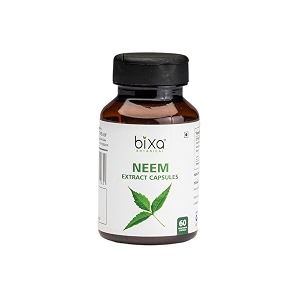 neem extract 450mg  healthy skin  blood wellness  60 veg capsules