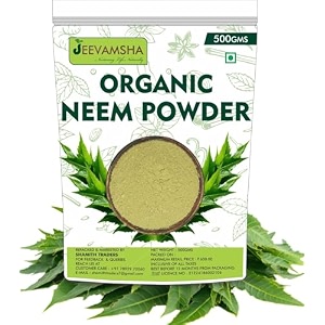 neem leaf powder 500g  natural amp organic  herbal skin amp hair care  supports immunity amp detox  herbal supplement