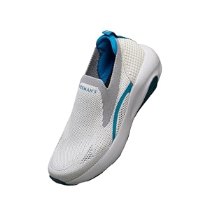neeman39s begin walk ease unisex slip-on shoes  lightweight breathable knit sneakers with cushioned eva sole with natural rubber  comfortable walking travel amp everyday casual footwear