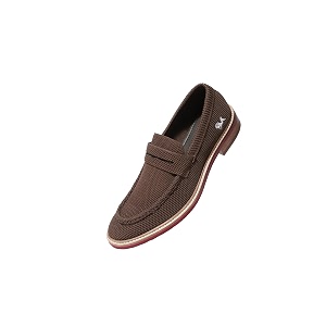 neeman39s block heel loafers for mens  breathable knit upper comfortable amp flexible eva sole