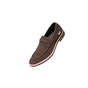 Neeman's Block Heel Loafers for Mens | Breathable Knit Upper Comfortable &amp; Flexible EVA Sole