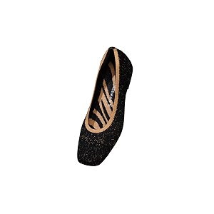 neeman39s metallic square flats for women  ballerinas amp slip on casual shoes comfortable amp flexiable