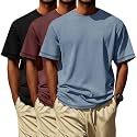 Neer 3 Pack Big and Tall T-Shirts for Men L-7xl Tops