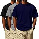 Neer 3 Pack Big and Tall T-Shirts for Men L-7xl Tops