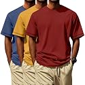 Neer 3 Pack Big and Tall T-Shirts for Men L-7xl Tops