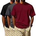 Neer 3 Pack Big and Tall T-Shirts for Men L-7xl Tops