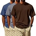 Neer 3 Pack Big and Tall T-Shirts for Men L-7xl Tops