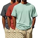 Neer 3 Pack Big and Tall T-Shirts for Men L-7xl Tops