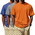Neer 3 Pack Big and Tall T-Shirts for Men L-7xl Tops