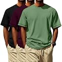 Neer 3 Pack Big and Tall T-Shirts for Men L-7xl Tops