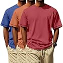 Neer 3 Pack Big and Tall T-Shirts for Men L-7xl Tops