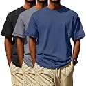 Neer 3 Pack Big and Tall T-Shirts for Men L-7xl Tops