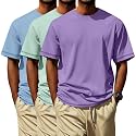 Neer 3 Pack Big and Tall T-Shirts for Men L-7xl Tops