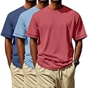 Neer 3 Pack Big and Tall T-Shirts for Men L-7xl Tops