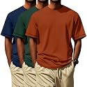 Neer 3 Pack Big and Tall T-Shirts for Men L-7xl Tops