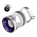 NEEWER 2 in 1 18mm Wide Angle &amp; 10x Macro Lens with Extension Tube, Bayonet Mount Lens Adapter &amp; Cleaning Cloth, Only Compatible with Sony ZV1 (White Frame)