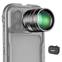 NEEWER 2x Converter for Phone Camera Telephoto Lens Only, 240mm Teleconverter 7 Elements in 5 Groups, 17mm Thread Compatible with NEEWER Phone Cage iPhone Android Samsung Xiaomi, LS-79
