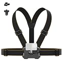 NEEWER Chest Mount Harness for Action Camera,Adjustable Hand Free Chest Strap Compatible with GoPro Hero DJI Osmo Insta360,Magnetic Release Action Camera Chest Mount for Point of View Video Vlog,GP25