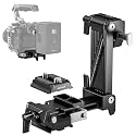 NEEWER Foldable V Mount Battery Plate with Arca Type Baseplate for RS4 Gimbal, Tripod & PD Quick Release Plate, DSLR Camera Video Rig Compatible with SmallRig V Lock Battery & Cage, PS014