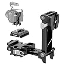 NEEWER Foldable V Mount Battery Plate with Arca Type Baseplate Compatible with DJI RS3 Pro Gimbal Tripod PD Quick Release Plate, Camera Video Rig Compatible with SmallRig V Lock Battery & Cage, PS013