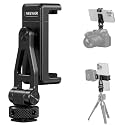 NEEWER GA010 Phone Tripod Mount, 65–90mm Adjustable Phone Clamp Holder