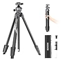 NEEWER LITETRIP LT07 61" Aluminum Travel Tripod for Camera