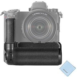 neewer mb-n11 replacement vertical battery grip compatible with nikon z6 ii amp z7 ii camera and en-el15c battery for vertical shooting with shutter release main dialaf on button amp 1434 tripod socket