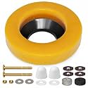 NEEXAN Toilet Wax Ring Kit, Universal Fit for 3 and 4 Inch Drains, 1 Pack