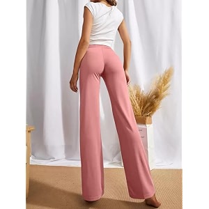 Nefer Womens High-Rise Flared Parallel Trouser
